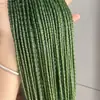 4-6-8-10mm Verde Oscuro con Polvo Dorado Ojo de Tigre Imitación Cuentas Sueltas Productos Semiacabados al por Mayor para Pulseras y Collares de Cuentas DIY