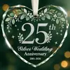 Aniversario 250 de la Fundación de EE. UU. Regalo Conmemorativo Colgante de Cristal UV Adorno de Navidad Colgante para Coche Personalización por Imagen Venta al por Mayor