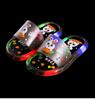 Moda de Celebridades de Internet Zapatillas Luminosas para Niños Zapatos de Cristal de Fresa Luces Brillantes Sandalias Brillantes para Niñas