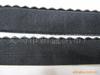 Los fabricantes de Yiwu suministran banda elástica de gamuza en forma de media luna, accesorios para ropa interior, accesorios para ropa, cinturón elástico de gamuza