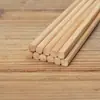 Atacado do Fabricante de Hashis para Uso em Hotelaria Comercial e Doméstico, Dez Pares de Hashis de Bambu, Naturais, Sem Tinta, Sem Cera, Sem Conservantes