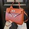 Bolso de Diseño de Nicho de Alta Gama 2026 para Mujer, Bolso Bandolera Cruzado Retro de Moda Nueva, Bolso de Mano Tipo Kelly