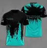Venta Caliente Camiseta de Equipo de Carreras de Deportes Extremos 3D Traje de Carreras Camiseta de Secado Rápido de Manga Corta para Hombre y Mujer