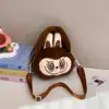 Bolsa Transversal Bubble Mart City Paradise Labubu Mochila Desenho Animado Porta-Moedas Infantil Feminina Bolsa de Pelúcia Modelo de Comércio Exterior