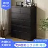 Armário de armazenamento de cinco gavetas cor creme para sala de estar, encostado na parede, cômoda, gavetas simples e modernas para quarto, aparador de seis gavetas