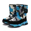 Botas de Nieve para Niños Pato Amarillo Nuevo Estilo Otoño/Invierno 2026 Zapatos de Algodón Espeso Felpa para Niños Niños Medianos y Grandes Cálidas Botas para Niñas