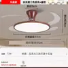Nueva luz de ventilador de dormitorio que protege los ojos, luz de ventilador de techo ultra delgada estilo mediados de siglo para sala de estar y comedor, lámpara de techo silenciosa de Zhongshan