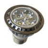 Venta al por mayor de fábrica 4W lámpara de lúmenes de imitación Kit de carcasa de foco LED tipo copa Portalámparas E27 Radiador de aluminio fundido a presión