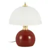 Luz eterna de boda, lámpara de mesa roja, lámpara de noche para la habitación nupcial, un par de lámparas de dote para la novia, regalo de boda festivo