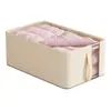 Tela Oxford Malla Marco de Acero Caja de Almacenamiento Caja de Almacenamiento Visual de Escritorio Almacenamiento de Armario en Casa Caja de Almacenamiento de Ropa Medicina
