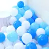 Globos de Látex Escena Decorativa, Globos Serie Color Macarrón, Varios Globos Gruesos de Colores para Decoraciones de Fiesta de Cumpleaños y Bodas