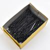Estudio maquillaje de novia pinza de cabeza de pan clip negro salón de peluquería clip corrugado de posicionamiento clip de onda pequeña para peinado de recogido