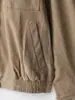 2025 Exportación Transfronteriza Spot Estilo Europeo y Americano Mujer Otoño Nueva Moda Personalizada Textura de Gamuza Chaqueta de Cuero