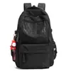 Mochila para estudiantes universitarios hombres, de moda ins, genial, para chicas de secundaria y preparatoria, simple y a la moda, gran capacidad, mochila de doble hombro con amortiguación de aire para protección de la columna vertebral