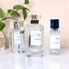 30ml 50ml 100ml transparente longo quadrado baioneta frasco de perfume frasco de spray de vidro sub-embalagem frasco vazio