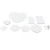 Hoja de metal de aluminio en blanco para transferencia térmica adhesiva de un solo lado de 0,45 mm, hoja de recubrimiento para sublimación DIY, hoja de aluminio en blanco para transferencia térmica