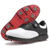 K19 Venda Direta da Fábrica Sapatos Masculinos Golfe Sapatos de Golfe Antiderrapantes Travas Móveis Esportes ao Ar Livre Sapatos Casuais Sem Manchas