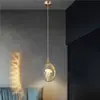 Candelabro de Cristal para Mesita de Noche de Dormitorio, Lámpara de Lujo Ligero de Moda para Comedor, Iluminación Creativa y Única para Barra de Bar Artístico, Cafetería