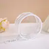 Bolsa de Passeio para Bebê Bubble Mart Bolsa de Boneca de Algodão PVC Transparente Portátil para Passeio Exibição Boneca Estéreo Caixa Surpresa Armazenamento