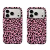 Venta Caliente Europea y Americana Clásico Estampado de Leopardo iPhone 17 Funda de Teléfono Sexy Doble Capa a Prueba de Caídas Apple 16 Estilo de Niña Funda Protectora