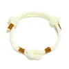 Pulsera de Pareja Sauvignon Blanc Cuerda Roja Joyería para Estudiantes Token Masculino y Femenino Nudo de Diamante Conmemorativo Pulsera Tejida a Mano Ruyi