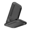 Suporte dobrável para celular de mesa vertical sem fio de carregamento rápido carregador sem fio bobina dupla carregamento sem fio 15W