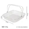 Cesta de repuesto para freidora de aire, cesta cuadrada para freír con asa, cesta de malla para freír, accesorios para freidora doméstica, venta al por mayor de fábrica