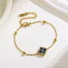 Pulsera de Acero de Titanio de Alta Gama que No se Desvanece para Mujer Estilo Ins Nicho Simple Nuevo Estilo Estilo Fresco Moda Versátil Exquisita Joyería de Mano