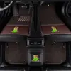 Tapetes de Carro para Porsche Macan Cayenne 911 Panamera Cobertura Total 718