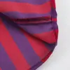 ZA Ropa de Mujer de Comercio Exterior Transfronterizo Europa AliExpress Venta Caliente Cuello Simple Cordones Rayas Camisa de Manga Larga