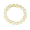 Pulsera de Cuentas de Raíz de Bodhi Blanca Especificaciones 1.2 Estilo Casual para Hombres y Mujeres Joyería Decorativa de Rosario Fabricante Mayorista