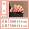 Comercio Exterior Simple Puro Simmy Uñas Postizas con Armadura con Degradado Removible Piezas de Uñas Postizas Parche de Uñas con Armadura Ovalada