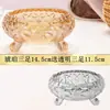 Cinzeiro grande de vidro, cristal estilo europeu, criativo, estiloso, personalizado, adequado para sala de estar, quarto, escritório, KTV, hotel