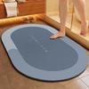 Tapetes de Baño Más Vendidos en Temu, Absorbentes de Agua para Baño, Antideslizantes, Suaves de Barro Diatomeas para Pies, Tapetes Gruesos de Secado Rápido para Inodoro, Venta al por Mayor