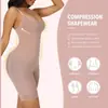 Transfronteiriço Novo tamanho plus size levantamento de quadril corset sem costura corset feminino cinta de corpo inteiro contração da barriga peça única de lingerie