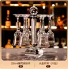Copa de Vino Tinto Estilo Nuevo, Copa de Cristal Estilo Francés, Cristal de Alta Gama para Uso Doméstico, Copa de Vino Blanco Lujo Ligero, Venta al por Mayor desde la Fuente