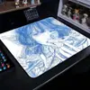 Alfombrilla de Ratón E-Sports Dibujo Lineal Chica, Neutra, Engrosada y Ampliada, para Juegos Fps Csgo Valorant, Alfombrilla de Ratón Personalizada