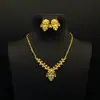Brincos, Colares, Conjuntos de Joias Estilo Dourado do Oriente Médio Transfronteiriços, Acessórios de Joias da Moda em Latão para Mulheres, Moderno e Versátil