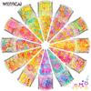 Explosões transfronteiriças ocas de cinco pontas estrela 12 cores lantejoulas de unha conjunto Matte Pearlescent nail accessories patch