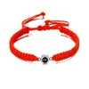 Pulseira de Aço Inoxidável com Projeção de Fotos em Estoque, Pulseira de Projeção de Alta Definição em 100 Idiomas, Presente de Feriado