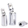 Adaptador universal de conexión de rotación de 360 grados con junta universal, llave de trinquete, adaptador de accesorios para herramientas voladoras grandes, medianas y pequeñas