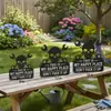Producto Nuevo de Venta Caliente Transfronterizo Decoración Divertida para Cueva de Hombres Calavera Paraíso Feliz Artesanía de Letrero de Hierro