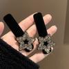 Corea del Sur Dongdaemun Pinza para el Cabello Estilo Fragancia Pequeña de Alta Gama Temperamento Clip Lateral Tocado Clip para Flequillo Pedrería Clip bb Accesorios para el Cabello de Mujer