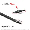 Nova flecha alvo flecha de carbono flecha de fibra de vidro arco de alumínio e flecha suprimentos acessórios de arco e flecha prática competição 50 grid-75 grade