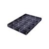 Caja de Almacenamiento de Acrílico con Compartimentos para Joyería, Escritorio, Artículos Varios y Caja Organizadora Rectangular Transparente Pequeña de Acrílico