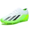 Zapatos de Fútbol Temu Transfronterizos Personalizados de Clavo Largo para Partido Antideslizantes para Niños Zapatos de Fútbol Copa del Mundo Ronaldo Zapatos Profesionales de Entrenamiento