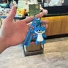 Llavero Popular Transfronterizo de Monstruo Brote Dibujo Animado Monstruo Diente Colgante Divertido Colgante para Mochila Escolar de Estudiante Llavero