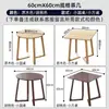 Cadena Tienda de Té con Leche Mesa y Silla Combinación Cafetería Área de Ocio Sofá de Madera Maciza Silla de Café Área de Lectura Cabina