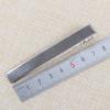 Accesorios de Clip Cuadrado de Doble Horquilla Plana de Níquel 5cm/8cm Pinza de Pato Pinza Lateral Cuadrada para Niños Coreanos