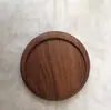 Juego de Posavasos de Madera Maciza Aislante Posavasos de Café Posavasos de Agua Posavasos Resistente al Calor Mantel para Mesa de Comedor del Hogar Logo Personalizado
